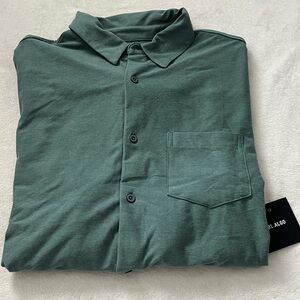 NWT 01. ALGO Performance Long Sleeve Button Down